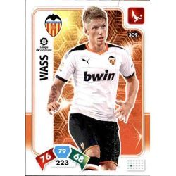 Daniel Wass Valencia 309 Adrenalyn XL Liga Santader 2019-20