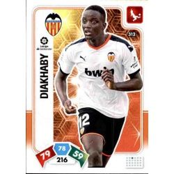 Mouctar Diakhaby Valencia 312 Adrenalyn XL Liga Santader 2019-20