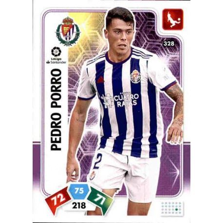 Pedro Porro Valladolid 328 Adrenalyn XL Liga Santader 2019-20