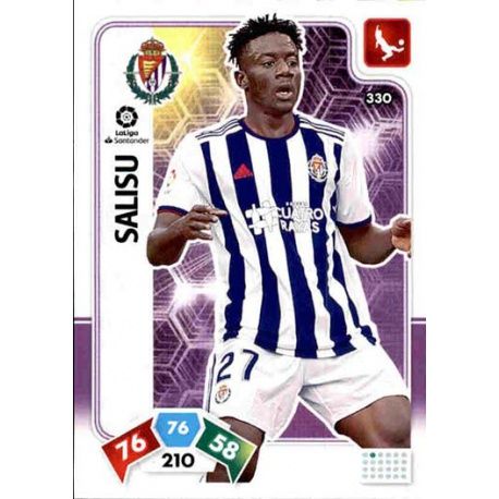 Mohammed Salisu Valladolid 330 Adrenalyn XL Liga Santader 2019-20