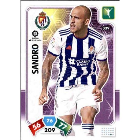 Sandro Valladolid 339 Adrenalyn XL Liga Santader 2019-20