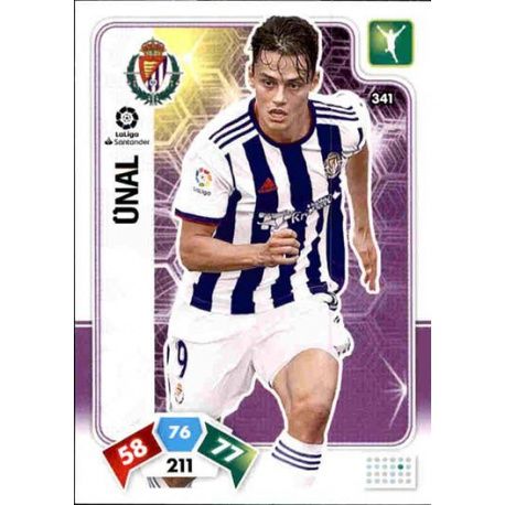 Enes Ünal Valladolid 341 Adrenalyn XL Liga Santader 2019-20