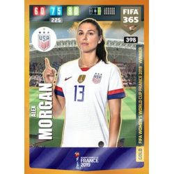 Alex Morgan Gold Fifa Women’s World Cup Winner USA 398 FIFA 365 Adrenalyn XL 2020