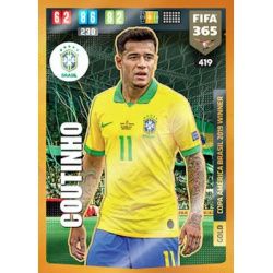 Coutinho Copa America Brasil 2019 Winner Brazil 419 FIFA 365 Adrenalyn XL 2020