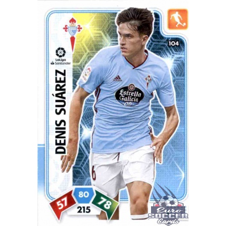 Denis Suárez Celta 104 Adrenalyn XL Liga Santader 2019-20