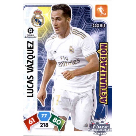 Lucas Vázquez Actualización - Nuevo Fichaje 230 Bis Adrenalyn XL Liga Santader 2019-20