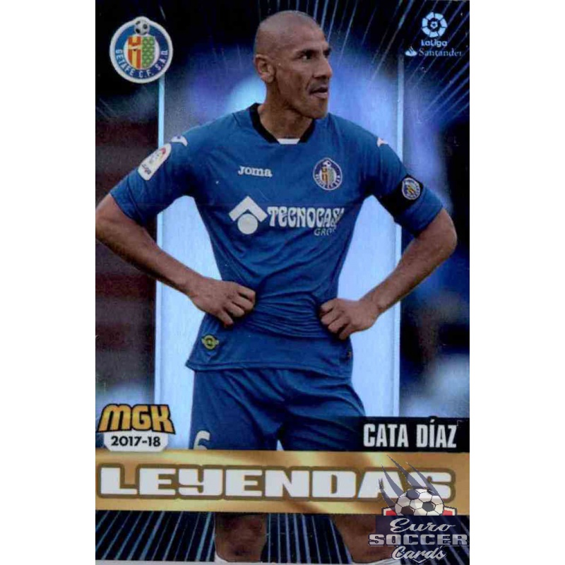 Trading Card of Cata Diaz Leyendas Getafe Megacracks 2017-18