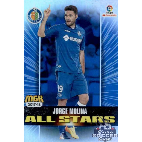 Jorge Molina All Stars Getafe 269 Megacracks 2017 - 18