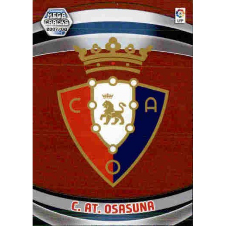 Escudo Osasuna 217 Megacracks 2007-08