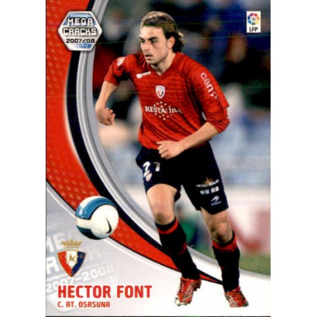 Hector Font Osasuna 232 Megacracks 2007-08