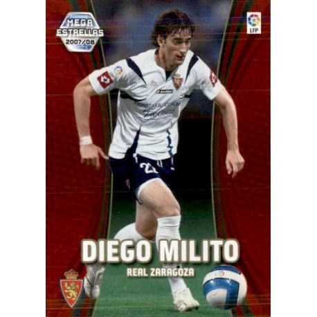 Diego Milito Zaragoza Mega Estrellas 380 Megacracks 2007-08