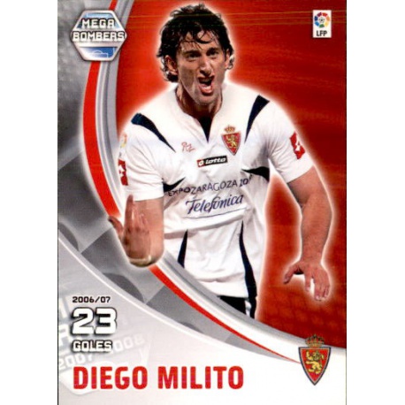 Diego Milito Zaragoza Mega Bombers 389 Megacracks 2007-08