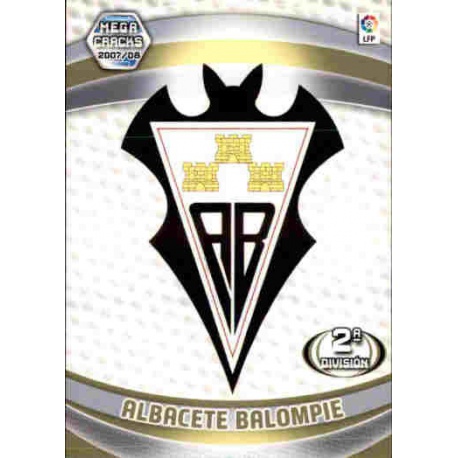 Albacete Balompié Escudos 2º División 420 Megacracks 2007-08