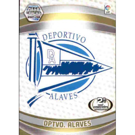 Deportivo Alavés Escudos 2º División 431 Megacracks 2007-08