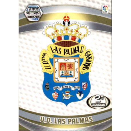 Las Palmas Escudos 2º División 432 Megacracks 2007-08