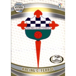 Racing Ferrol Escudos 2º División 435 Megacracks 2007-08