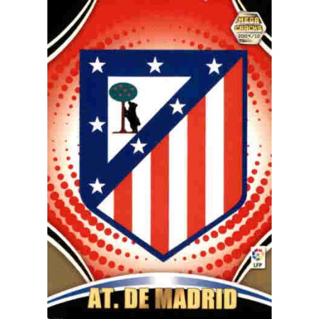 Escudo Atlético Madrid 37 Megacracks 2009-10