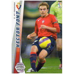 Hector Font Osasuna 227 Megacracks 2008-09