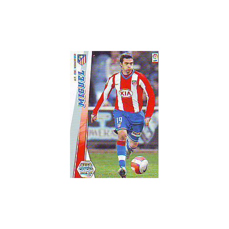 Miguel Atlético Madrid Nuevas Fichas Bis 51 Megacracks 2008-09