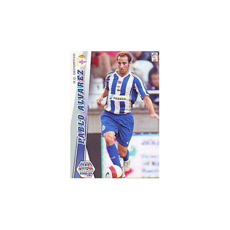 Pablo Alvarez Deportivo Nuevas Fichas Bis 107 Megacracks 2008-09