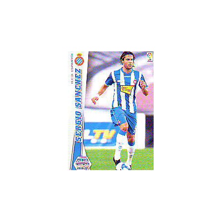 Sergio Sanchez Espanyol Nuevas Fichas Bis 111 Megacracks 2008-09