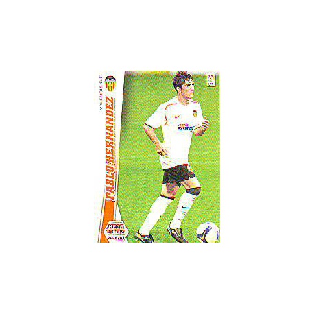 Pablo Hernandez Valencia Nuevas Fichas Bis 315 Megacracks 2008-09