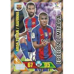 Turan - Rafinha Edición Limitada Adrenalyn XL La Liga 2016-17