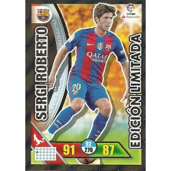 Sergi Roberto Edición Limitada Adrenalyn XL La Liga 2016-17