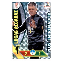 Lucas Alcaraz Plus Entrenador 481 Adrenalyn XL La Liga 2016-17