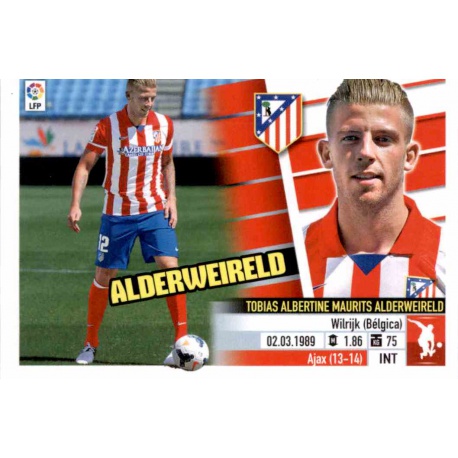 Alderweireld Atlético Madrid UF12B Ediciones Este 2013-14