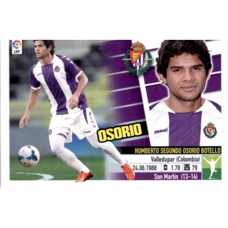 Osorio Valladolid UF47 Ediciones Este 2013-14