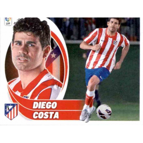 Diego Costa Atlético Madrid Coloca 15B Ediciones Este 2012-13