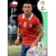 Arturo Vidal Star Player Chile 72 Adrenalyn XL Brasil 2014