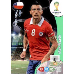 Arturo Vidal Star Player Chile 72