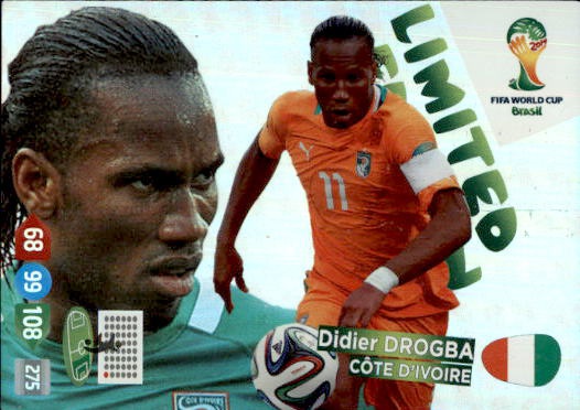 Adrenalyn XL World Cup 2010 Didier Drogba Ivory Coast on eBid United States