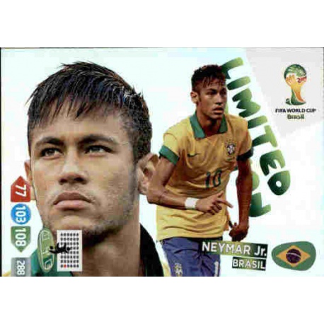 Neymar Jr. Limited Edition Brasil Adrenalyn XL Brasil 2014