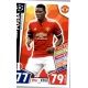 Paul Pogba Manchester United 156 Match Attax Champions 2017-18