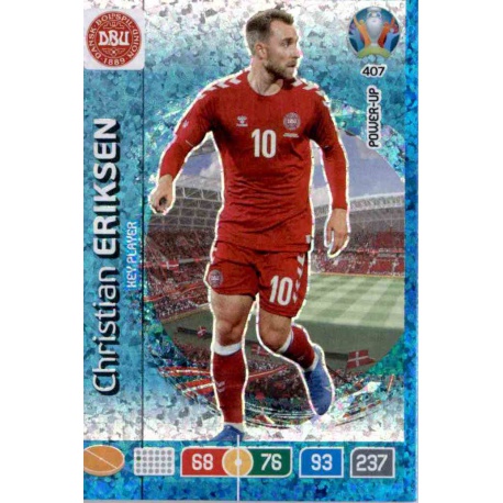 Christian Eriksen Key Player Denmark 407 Adrenalyn XL Euro 2020