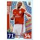 Luisão - Defensive Dynamo Benfica 203 Match Attax Champions 2017-18