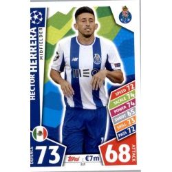 Hector Herrera Oporto 225 Match Attax Champions 2017-18