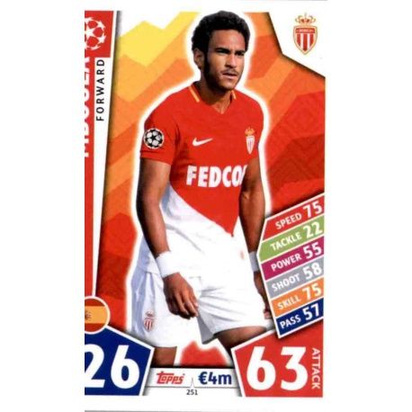 Jordi Mboula Monaco 251 Match Attax Champions 2017-18