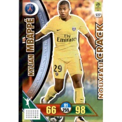 Kylian Mbappé Nouveau Crack Adrenalyn XL Foot 2017-18 Kylian Mbappé