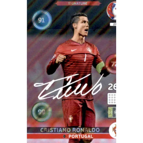 Cristiano Ronaldo Signature Euro 2016 Cristiano Ronaldo