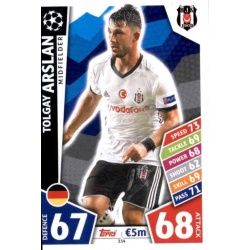 Tolgay Arslan Besiktas 334 Match Attax Champions 2017-18