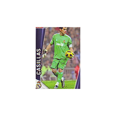 Casillas Real Madrid 31 Las Fichas de la Liga 2012 Official Quiz Game Collection