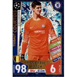 Thibaut Courtois Man of the Match 403 Match Attax Champions 2017-18