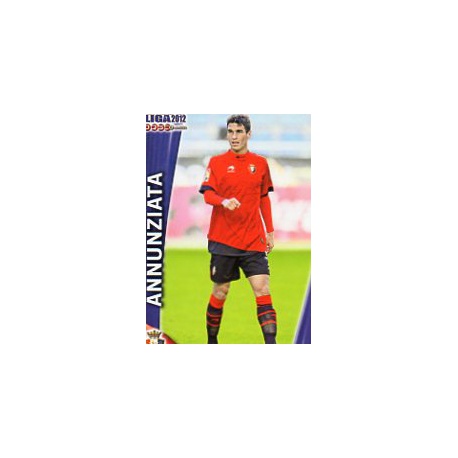 Annunziata Osasuna 237 Las Fichas de la Liga 2012 Official Quiz Game Collection