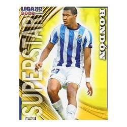 Rondón Superstar Málaga 296 Las Fichas de la Liga 2012 Official Quiz Game Collection