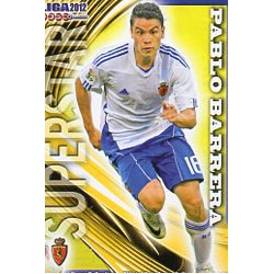 Pablo Barrera Superstar Zaragoza 351 Las Fichas de la Liga 2012 Official Quiz Game Collection