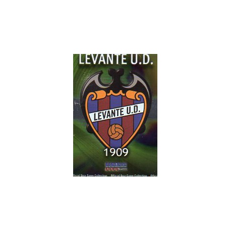 Escudo Levante 352 Las Fichas de la Liga 2012 Official Quiz Game Collection